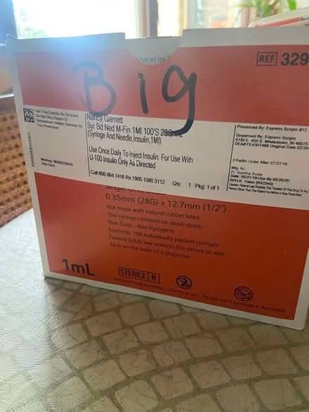 Photo of free Syringes & pen needles (Palos area) #4