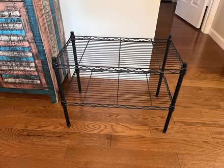 Photo of free Side table and shoe rack (Walnut Creek) #3