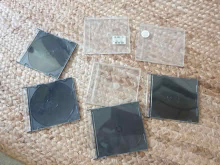Photo of free CD Cases x 6 (Surbiton, KT6) #1