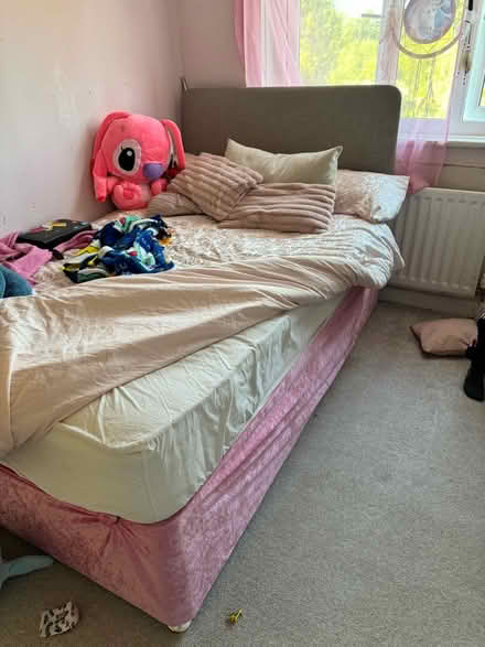 Photo of free Small double divan bed base (Hadlow) #1