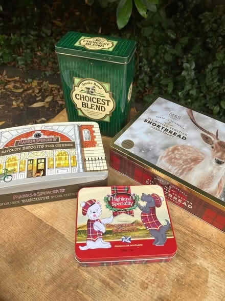 Photo of free Bundle of decorative tins (Olton B92) #1