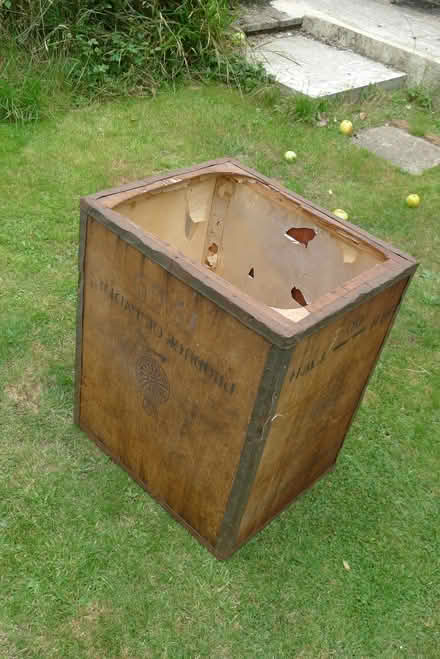 Photo of free Wooden Tea Chest (Hassocks BN6) #1