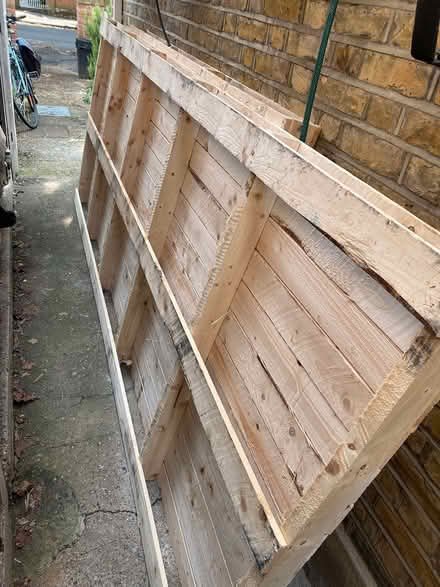 Photo of free Wooden pallets - new, dry wood (London, Barnes, SW13) #2