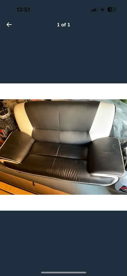 Photo of free 2 seater sofa (Shenley Milton Keynes MK4) #1