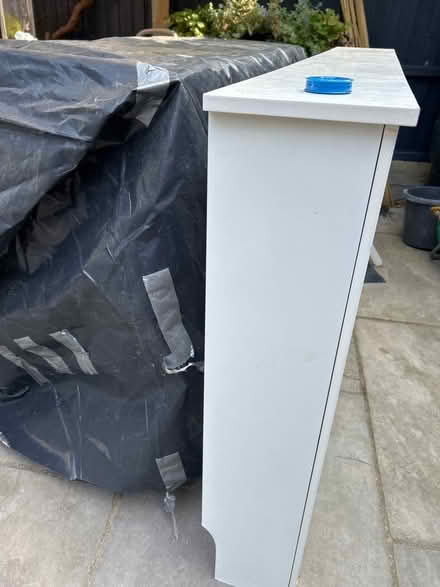 Photo of free White radiator cover (Loughton IG10) #2