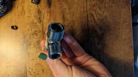 Photo of free T joint for plumbing (AL1 st Albans station) #1