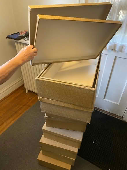 Photo of free 16 vintage storage boxes (63130) #2