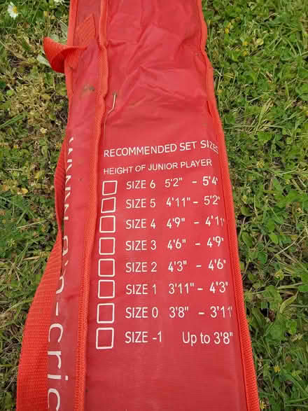 Photo of free Child's cricket set (Catton NR6) #3
