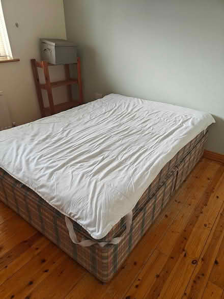 Photo of free Double divan bed with mattress (Frenchpark, Oranmore) #1