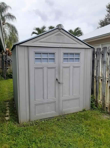 Photo of free Rubbermaid shed (Heights of Jupiter) #1