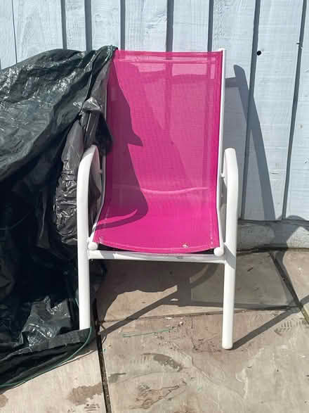 Photo of free Pink Kids Garden Chair (Camberwell, SE5) #1