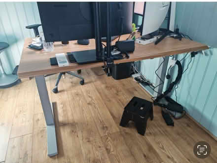 Photo of free Desk and chair (Ashford) #2