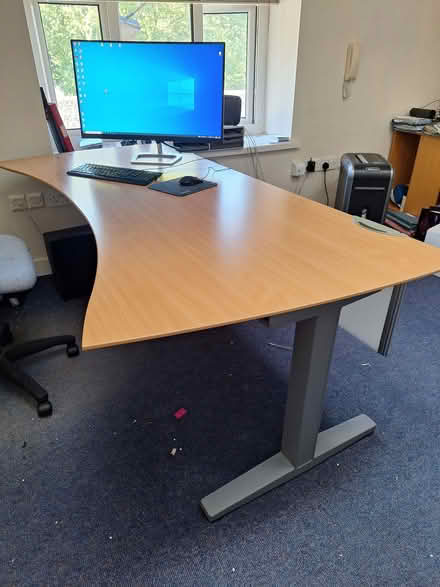 Photo of free Pine effect desk (Tallaght Dublin 24) #2