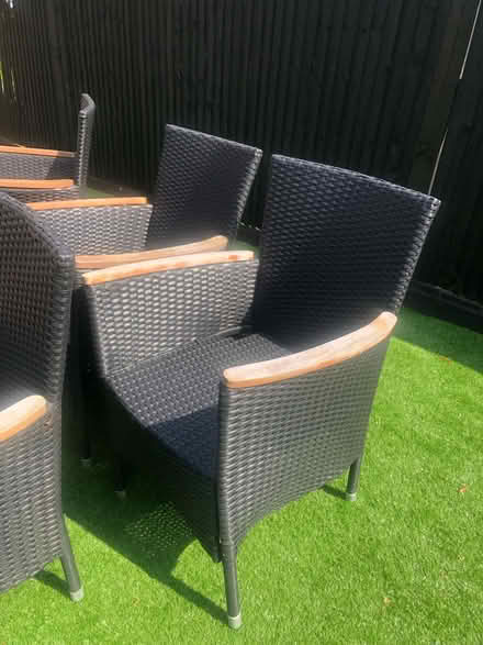 Photo of free 5 ratten garden chairs (Horsham RH12) #3