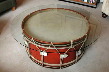Photo of free Bass drum coffee table (Ludlow SY8) #2