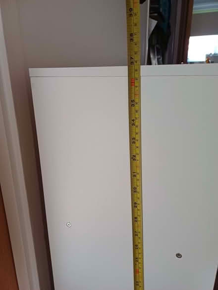 Photo of free White storage cabinet (Stone Cross BN23) #2