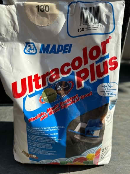 Photo of free Tile grout (nearly full bag) (Twickenham) #1