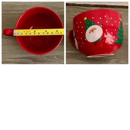 Photo of free Extra Wide Mouth Mugs Christmas Design (2 Available) (Lavender Hill SW11) #1