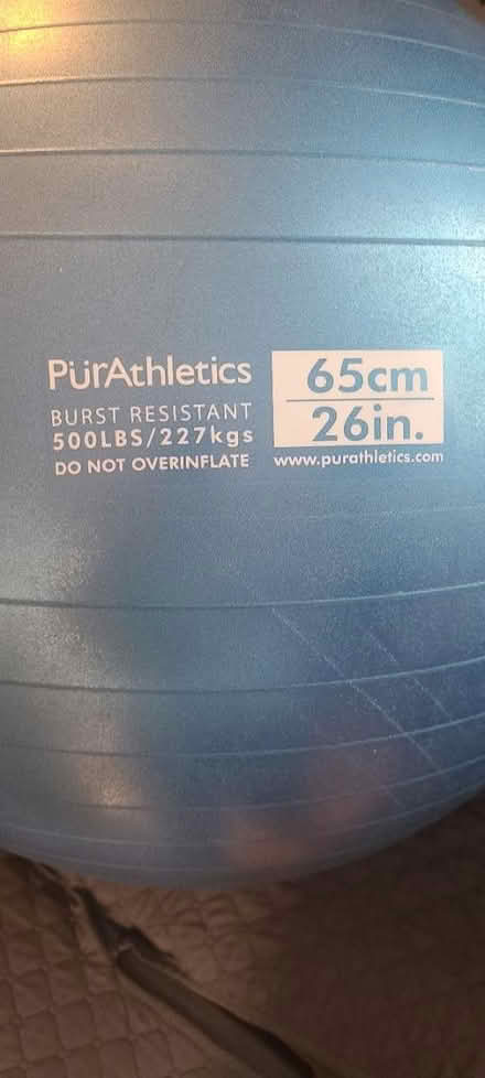 Photo of free Exercise balls (Mavis and Rathburn) #2