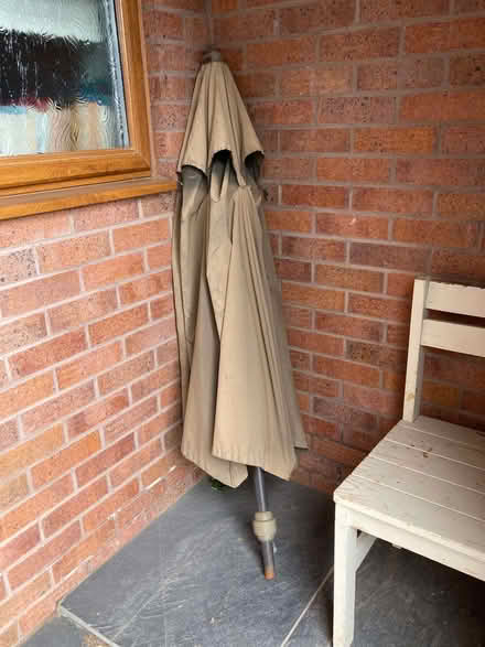 Photo of free Garden parasol/patio umbrella (Buckley CH7) #2