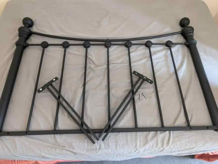 Photo of free Double bed headboard (Norbury) #1