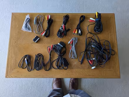 Photo of free Phono and TV connection leads (PO21 Nyetimber) #1