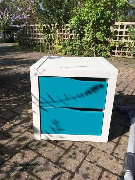 Photo of free Small bedside cabinet, two drawers (Emmer Green RG4) #1