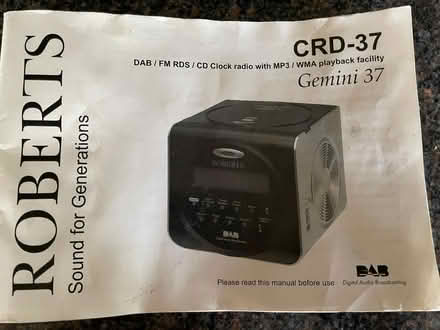 Photo of free Radio & CD Player (Snitterfield, CV37) #3