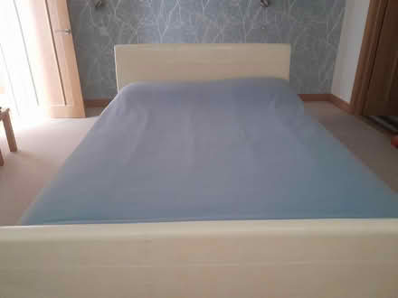 Photo of free Cream bed frame with storage (Yateley, Hampshire GU46) #1