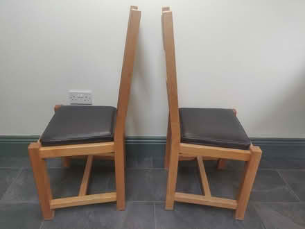 Photo of free Two sturdy dining chairs (Hornsey N8) #3