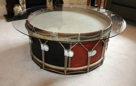 Photo of free Bass drum coffee table (Ludlow SY8) #1
