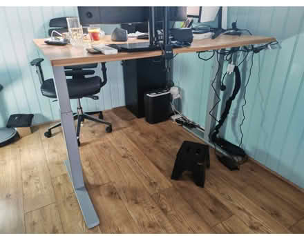 Photo of free Desk and chair (Ashford) #3
