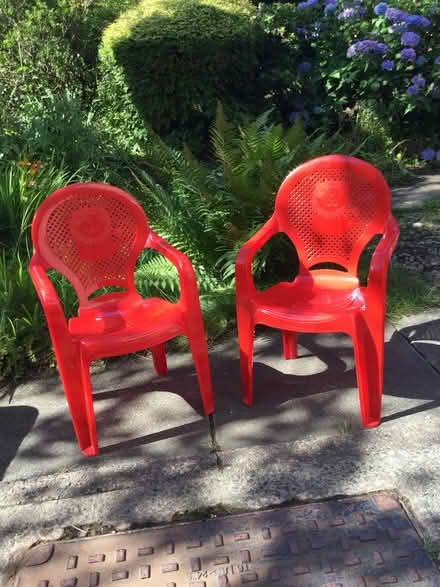 Photo of free 2 Child’s garden chairs (Baberton EH14) #1