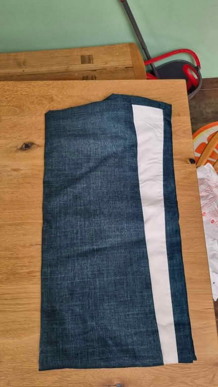 Photo of free John lewis teal curtain (Tolworth KT6) #1