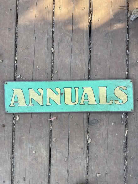 Photo of free vintage sign (Los Altos Hills) #1