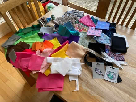 Photo of free Felt, ribbons and material (Bath BA2) #1