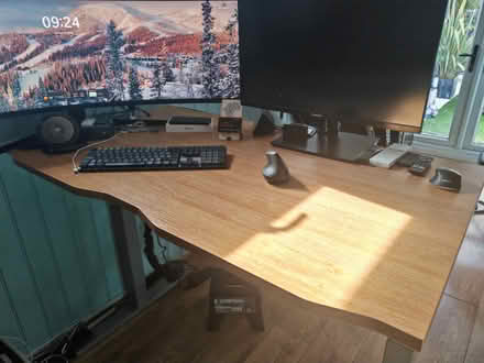 Photo of free Desk and chair (Ashford) #4