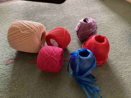 Photo of free Crotchet cottons and raffia balls (CT3) #1