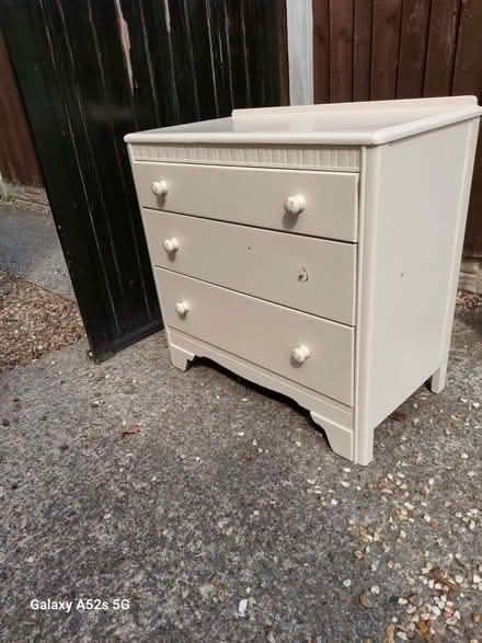 Photo of free Wooden Chest of Drawers (Gorsedd CH8) #1