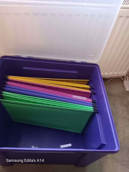 Photo of free Box file/office organiser (North Watford WD24) #2