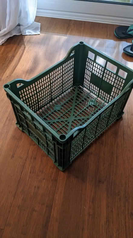 Photo of free Two stackable Basket / Crates (AL13NX st Albans station) #1