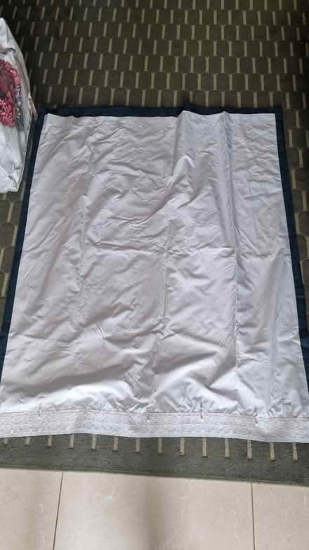 Photo of free John lewis teal curtain (Tolworth KT6) #3
