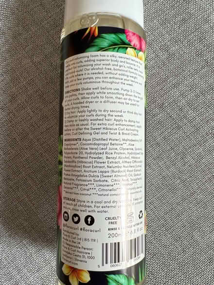 Photo of free Flora & Curl curl volumizing foam (Midtown on Elmendorf, Kingston) #2