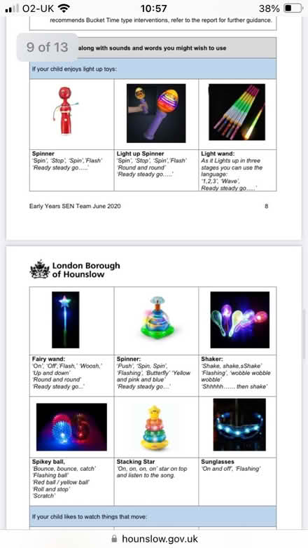 Photo of Sensory toys (Biddenham, Bedford) #1