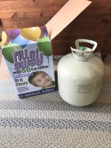 Photo of free Helium Gas Canister (Lewes BN7) #1