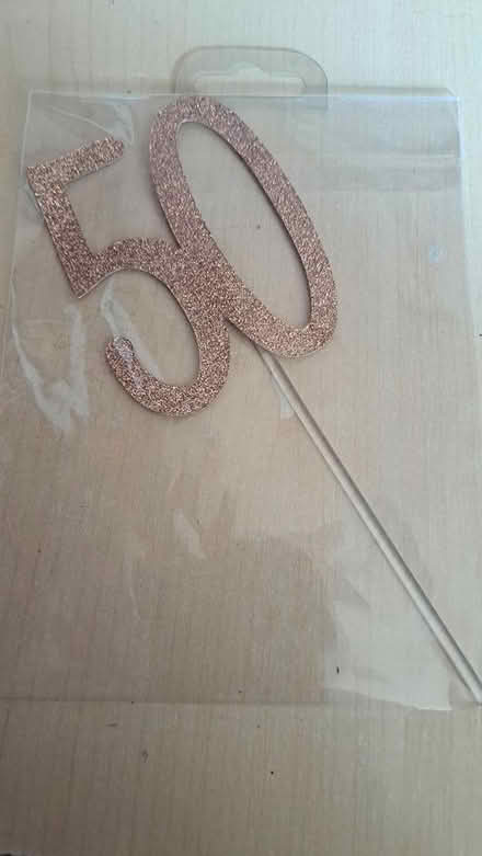 Photo of free "50" Cake Topper (Luton LU3) #1