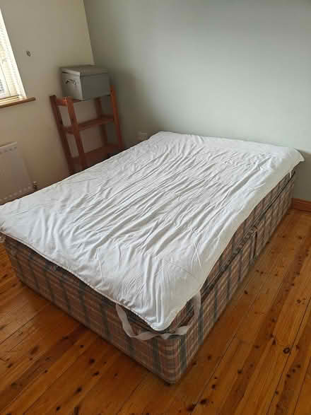 Photo of free Double divan bed with mattress (Frenchpark, Oranmore) #2