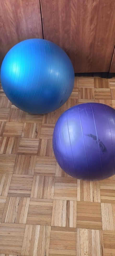 Photo of free Exercise balls (Mavis and Rathburn) #1