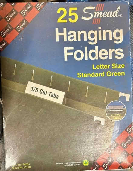 Photo of free Box of hanging file folders (near De Anza College) #1