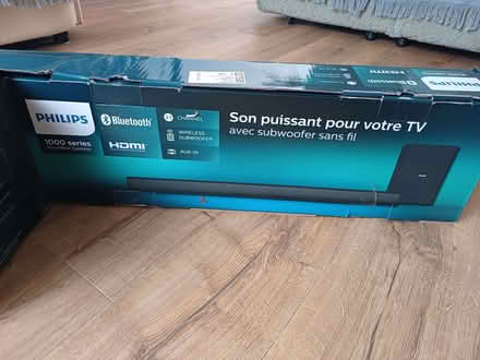 Photo of free Philips sound bar sub whoofer (Stone Cross BN23) #1